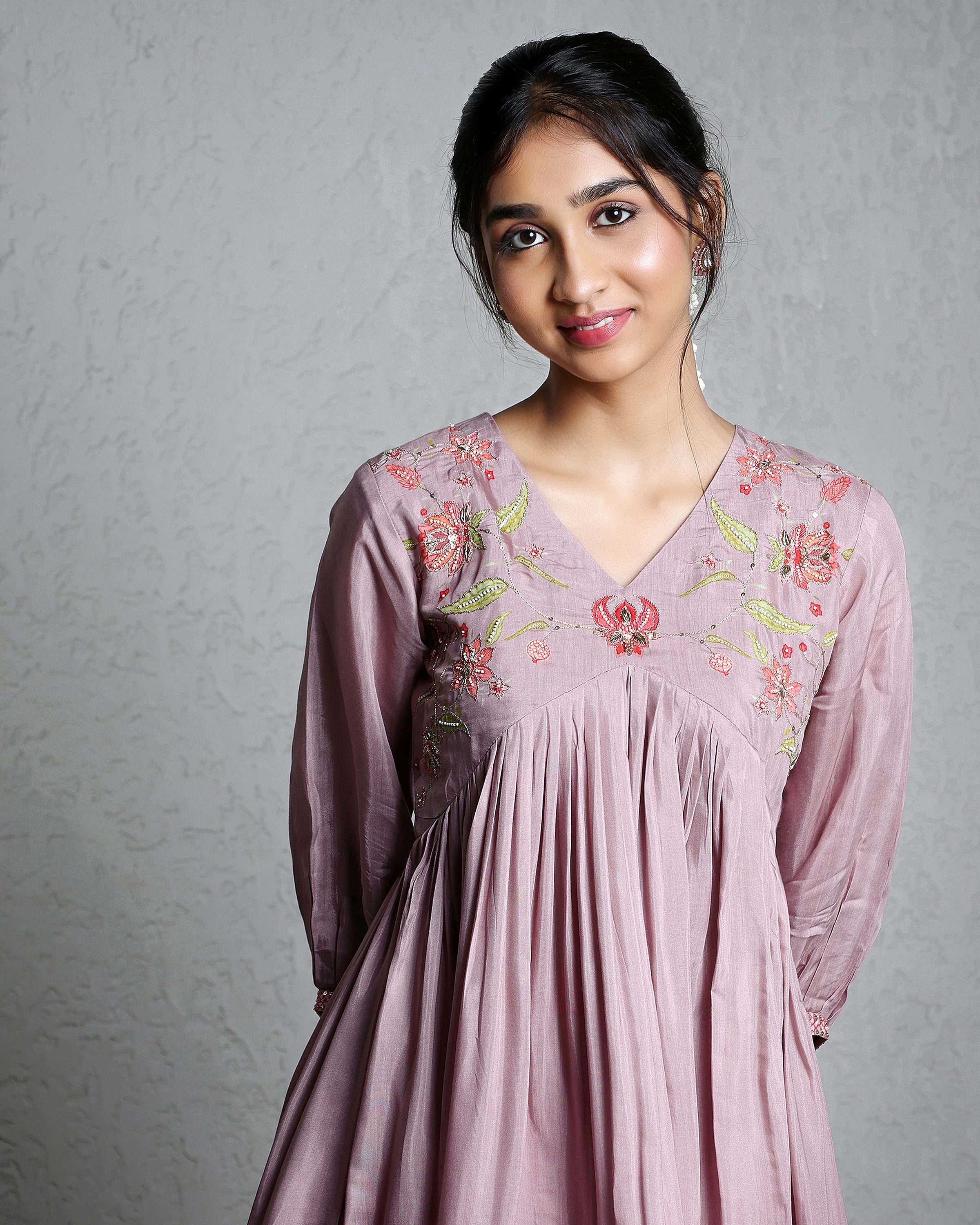 Flamingo Pink Kurta and Pant Set