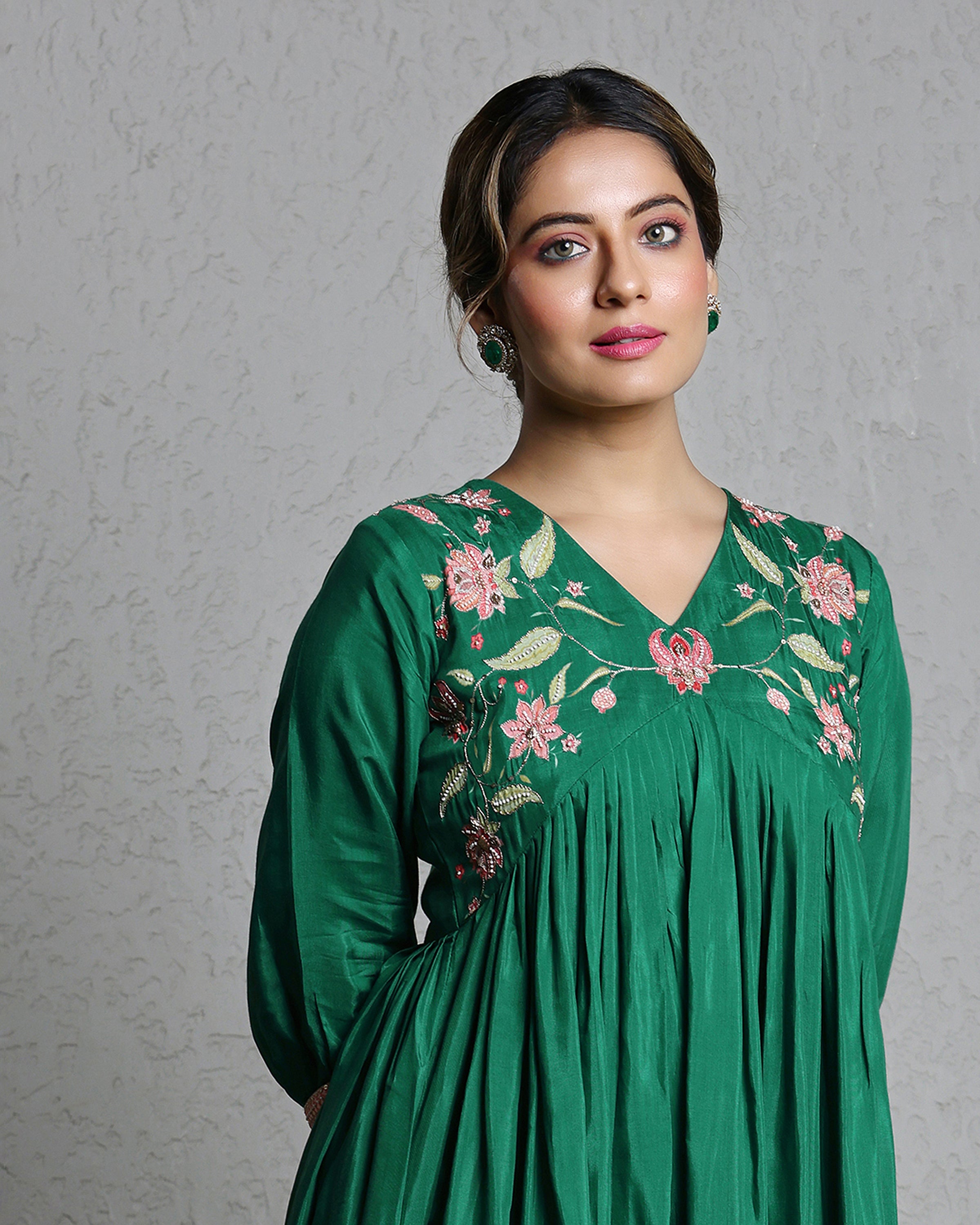 Jade Green Kurta and Pant Set