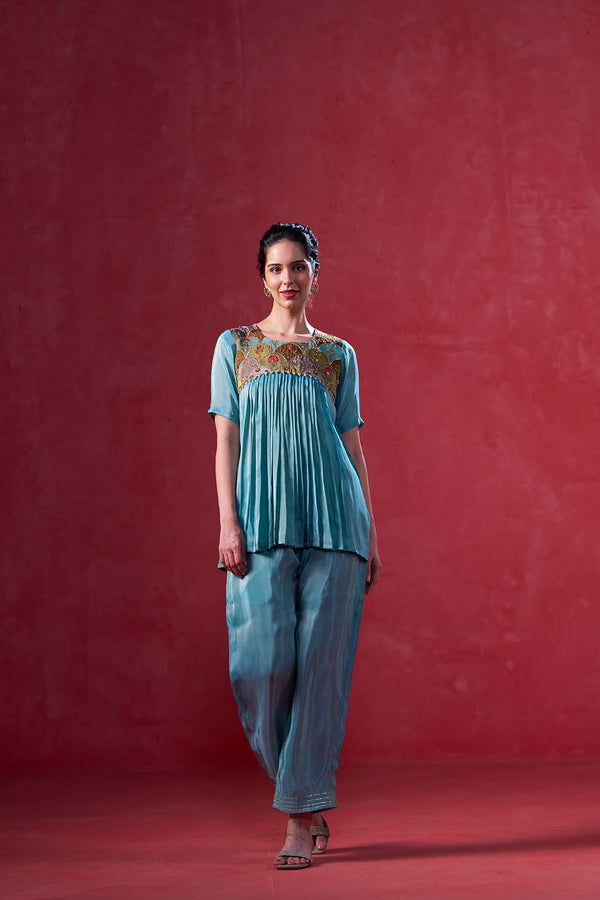Teal Blue Co-Ord Set