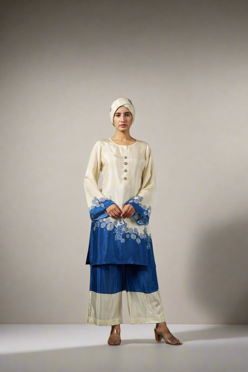 Cobalt Blue Kurta Set