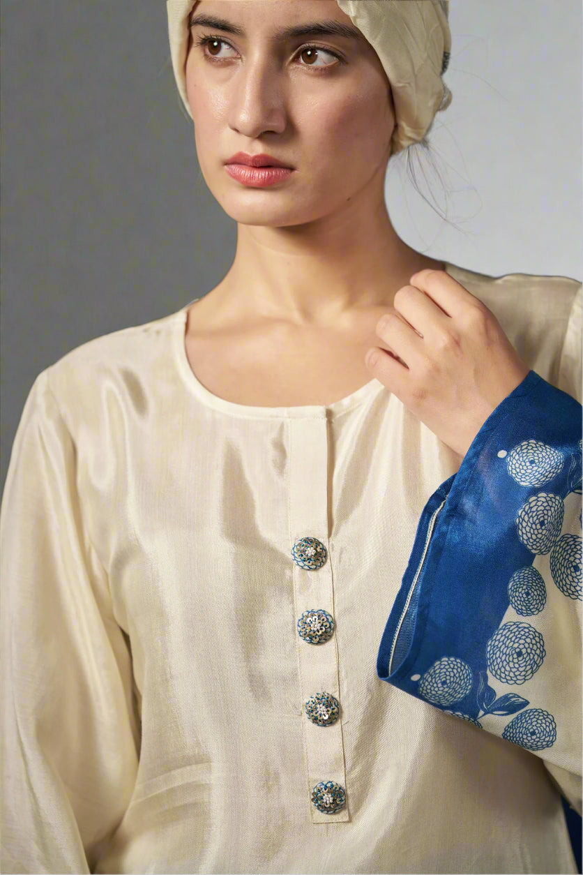 Cobalt Blue Kurta Set