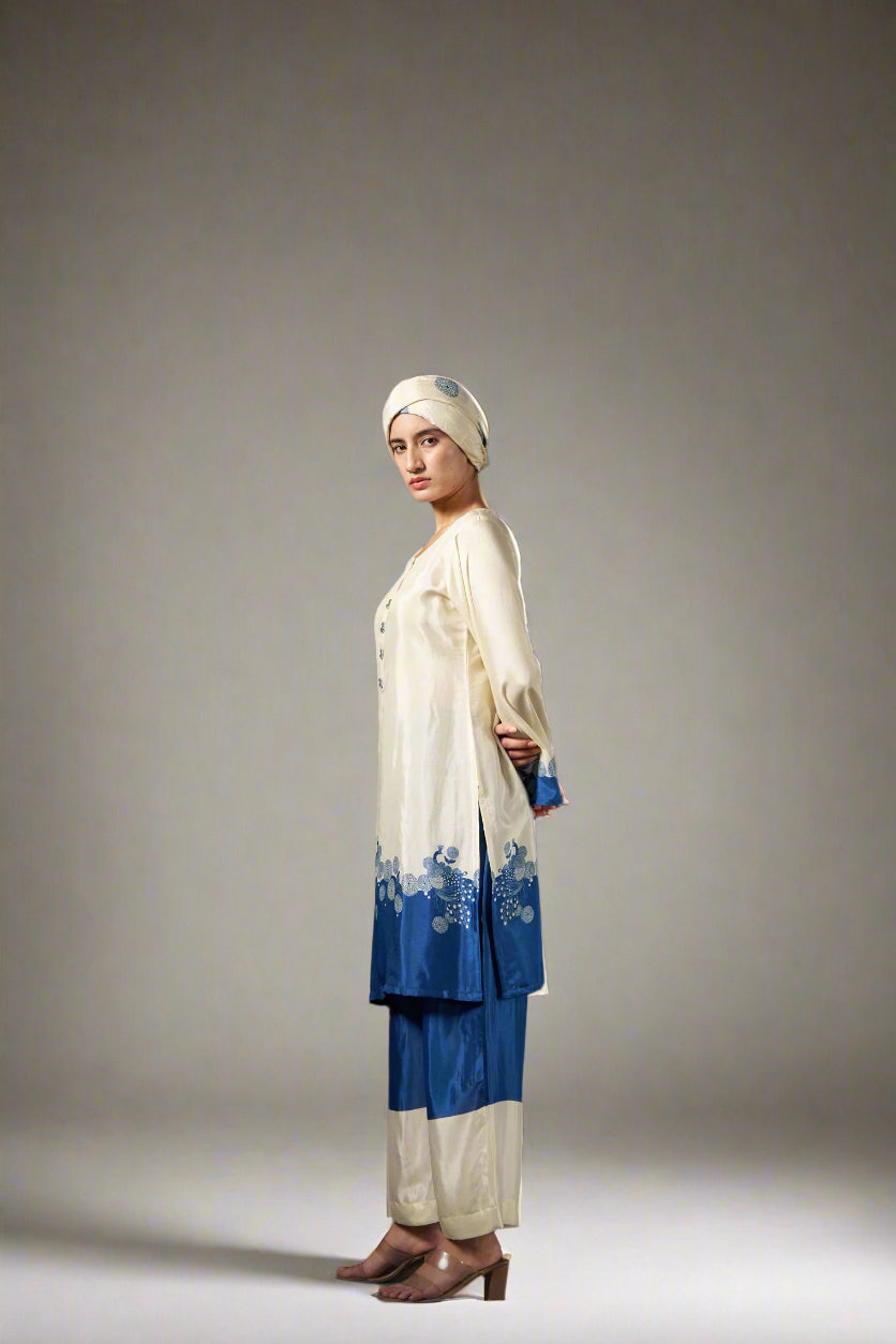 Cobalt Blue Kurta Set