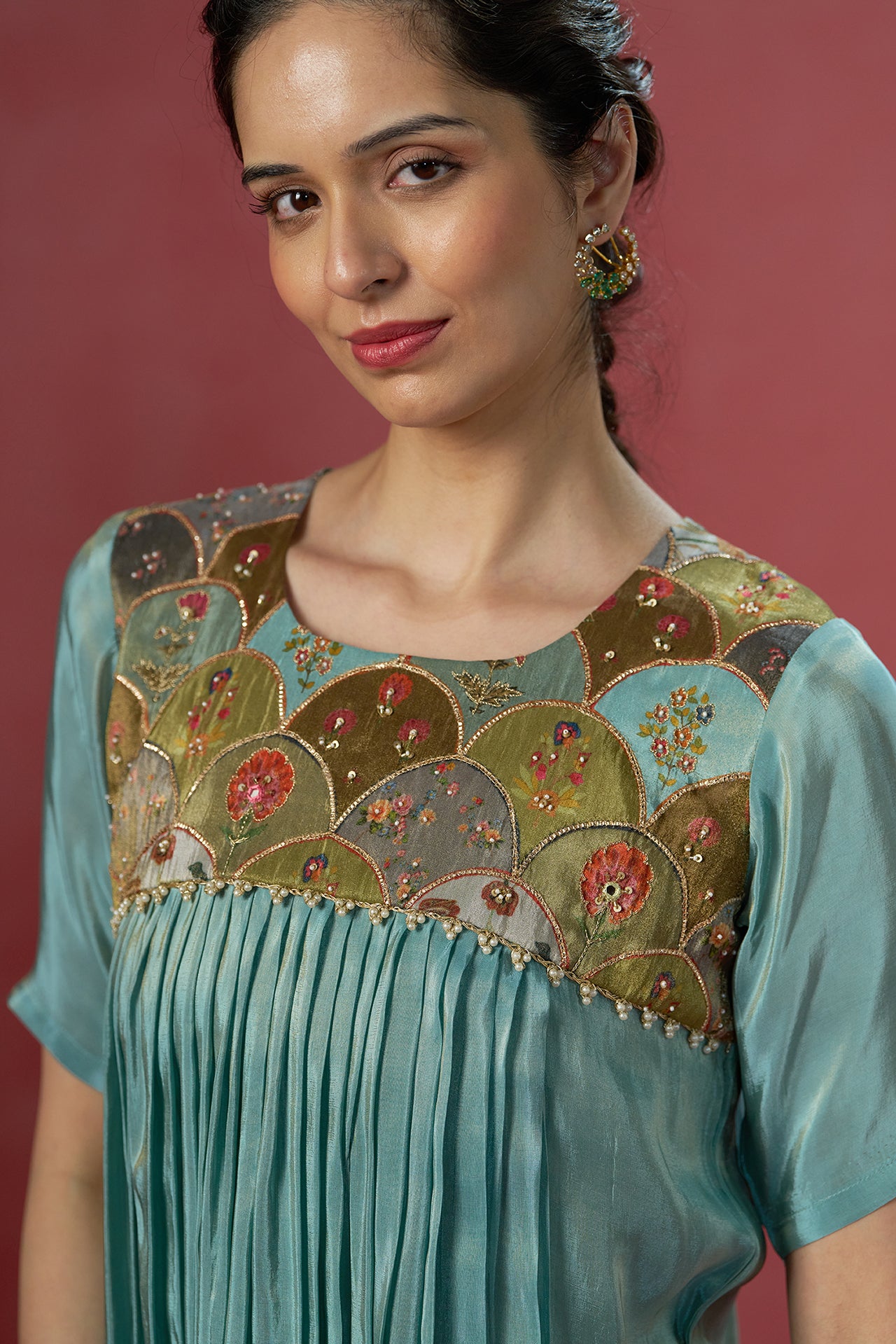 Teal Blue Co-Ord Set