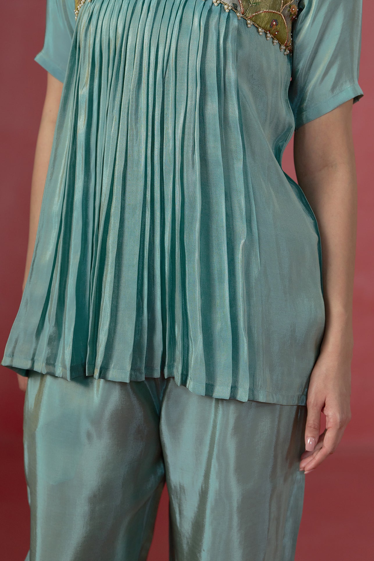 Teal Blue Co-Ord Set