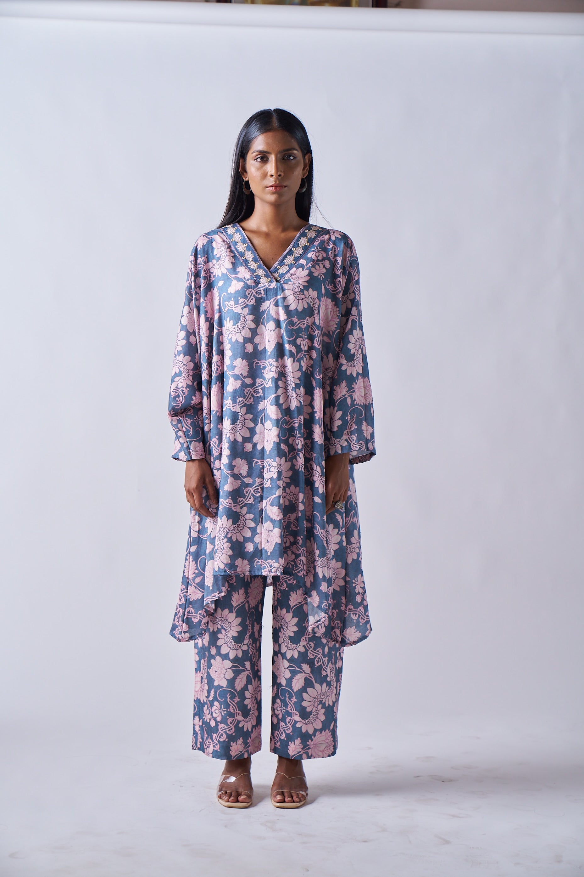 SOMKEY GREY CO-ORD SET