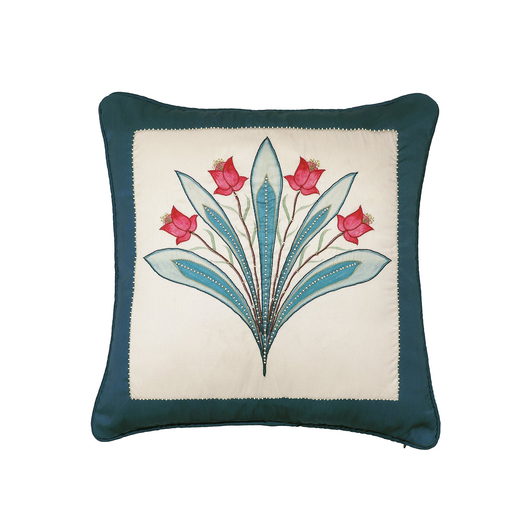 Gulab Silk Cushion
