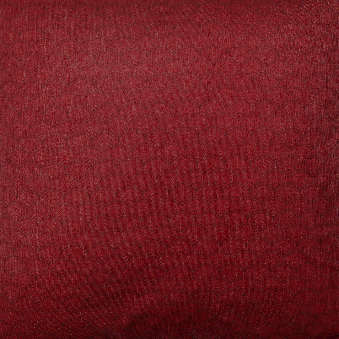 Rosewood Maroon Velvet Cushion