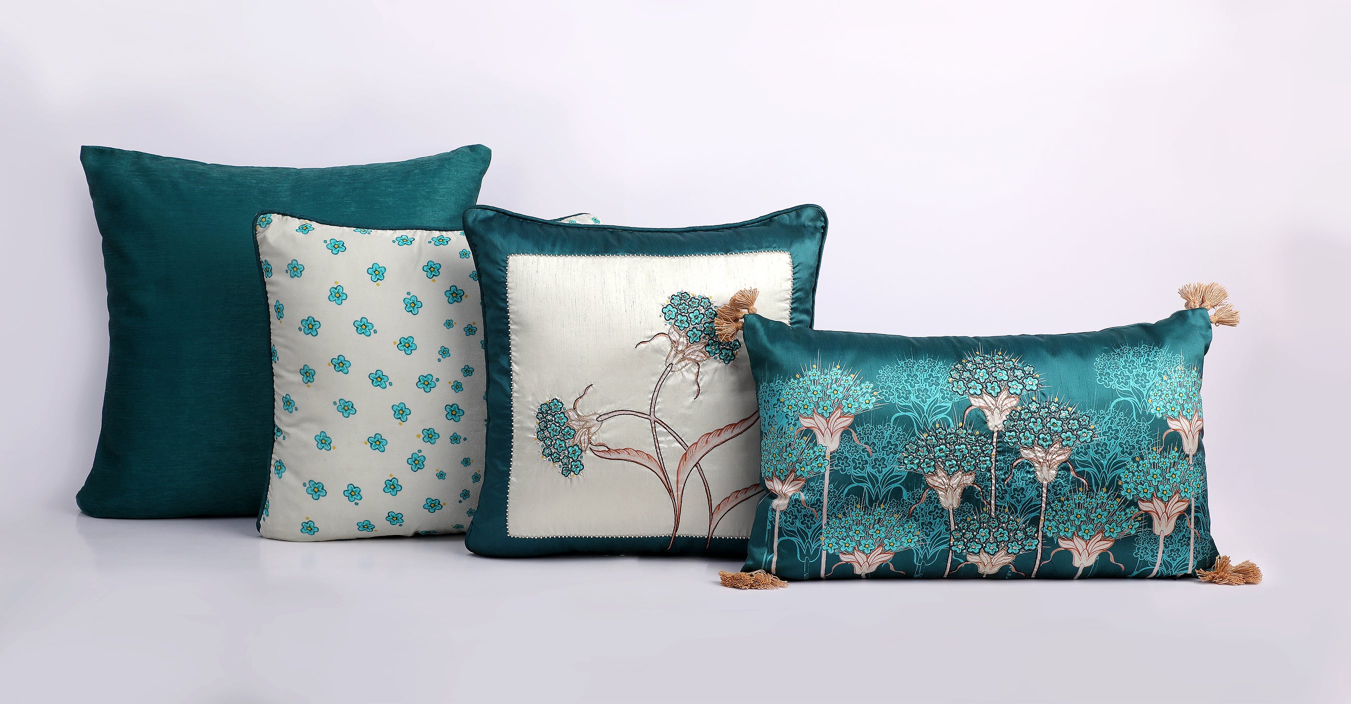 Jasmine Silk Cushion
