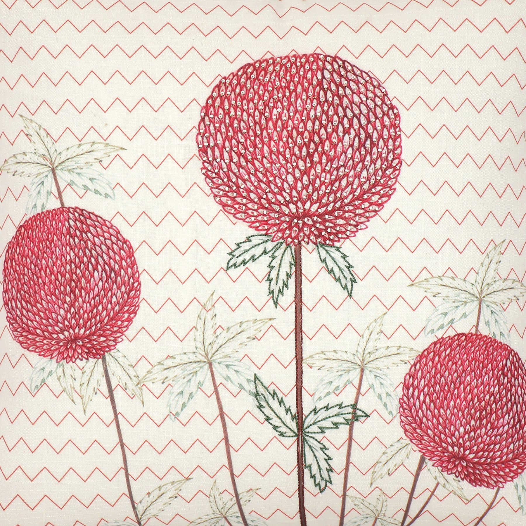 Dahlia Linen Cushion