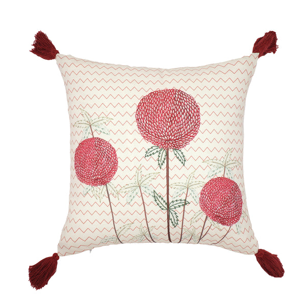 Dahlia Linen Cushion