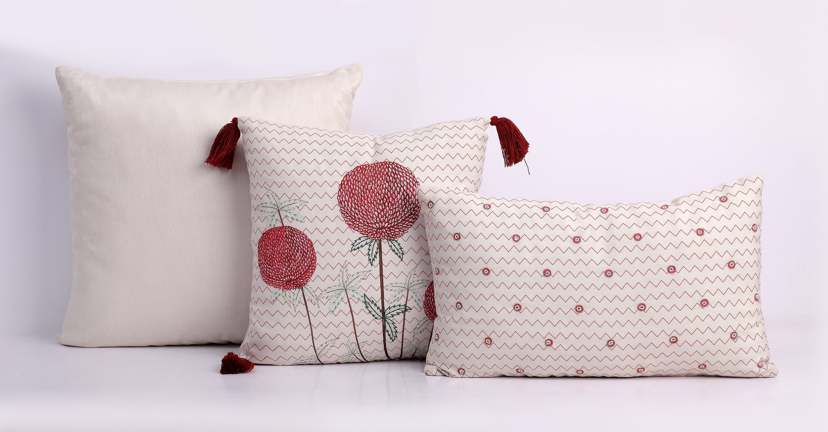 Dahlia Linen Cushion